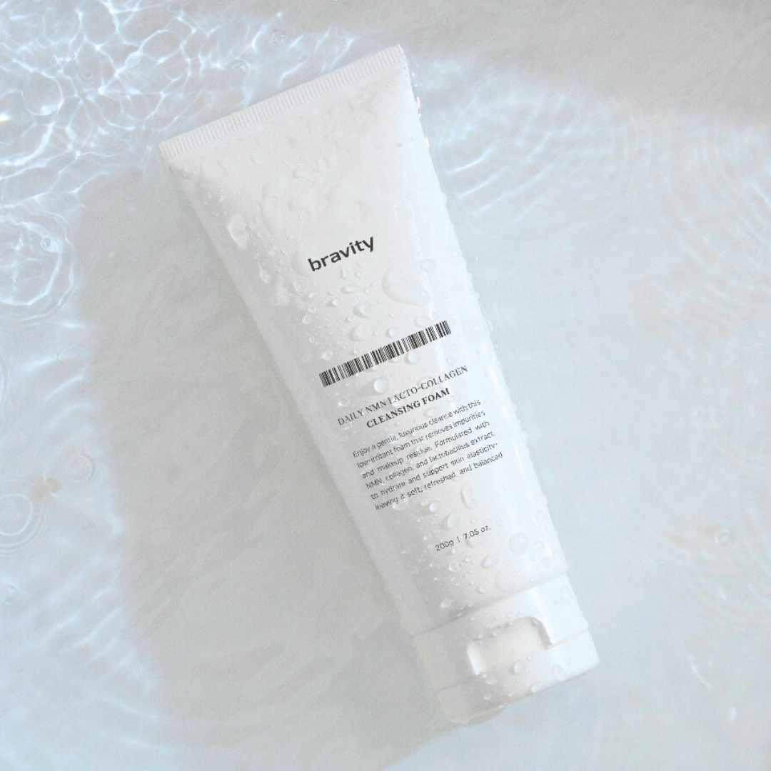 Bravity NMN Lacto-Collagen Cleansing Foam
