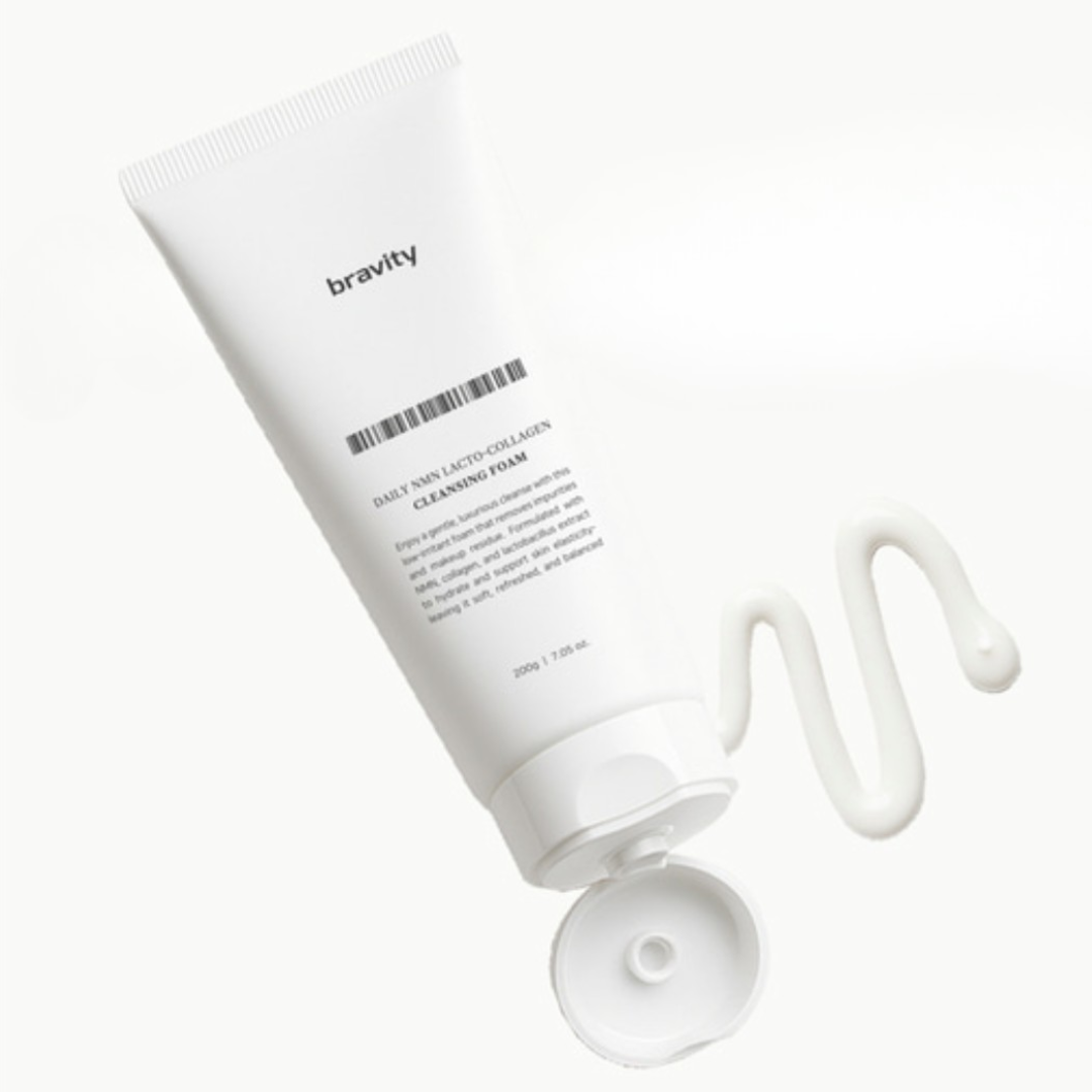 Bravity NMN Lacto-Collagen Cleansing Foam